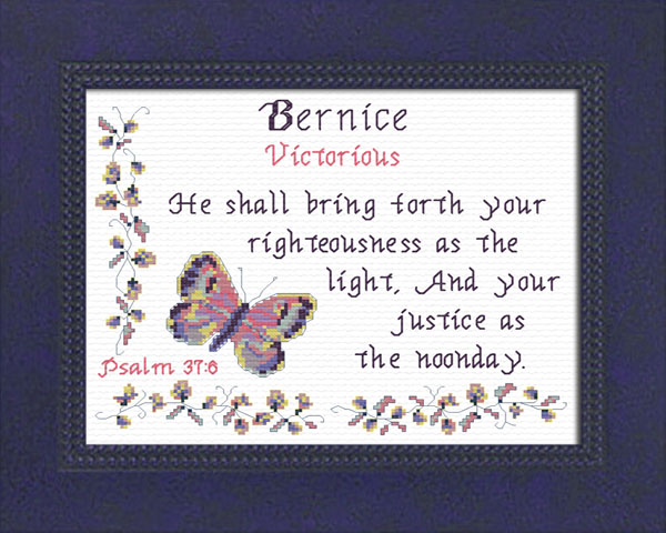 Name Blessings - Bernice
