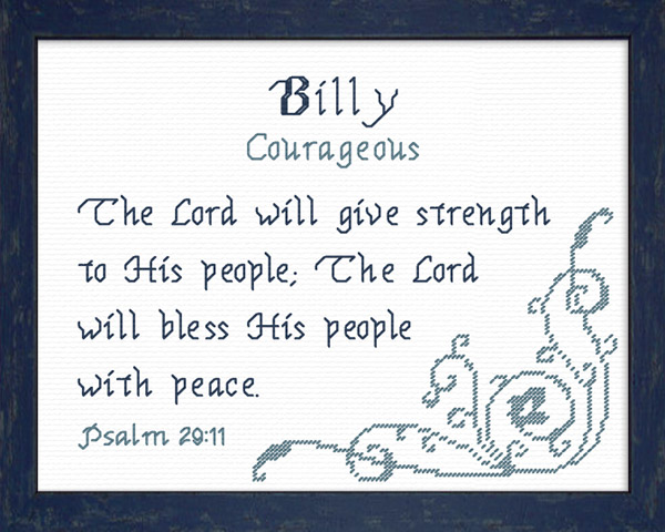 Name Blessings - Billy2