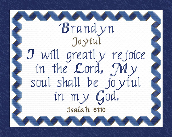Name Blessings - Brandyn