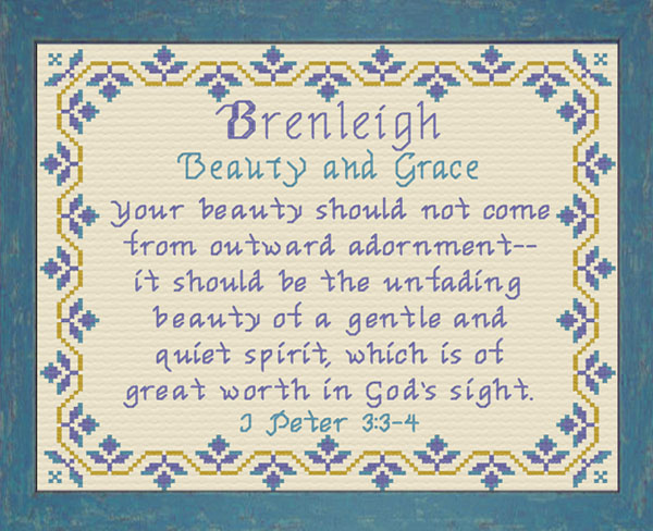 Name Blessings - Brenleigh