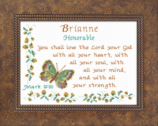 Name Blessings - Brianne