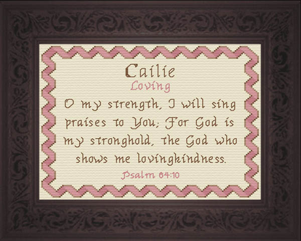 Name Blessings - Cailie