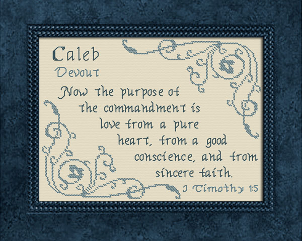 Name Blessings - Caleb7