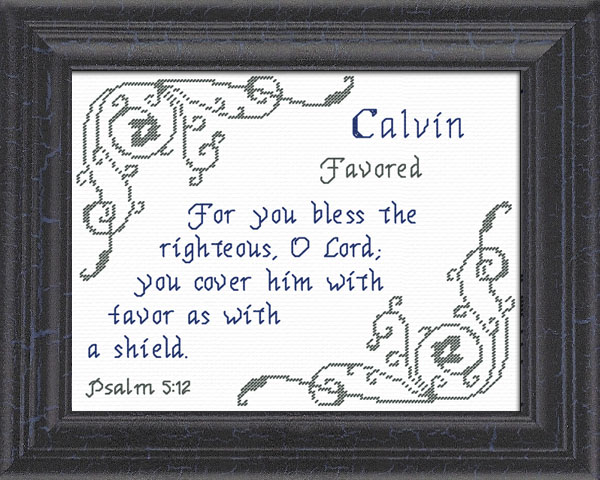 Name Blessings - Calvin