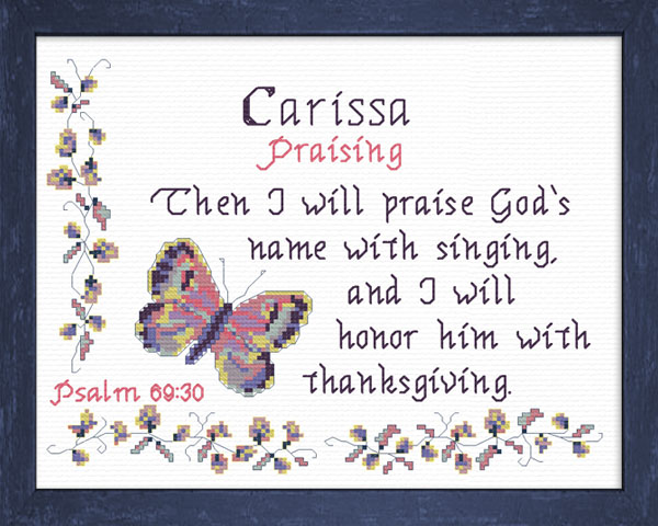 Name Blessings - Carissa2