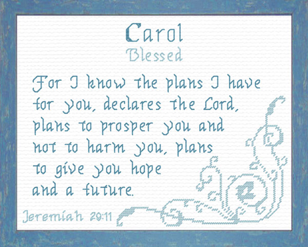 Name Blessings - Carol2