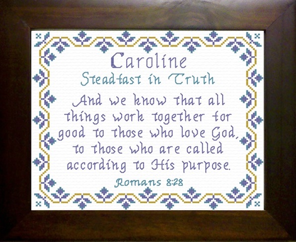 Name Blessings - Caroline