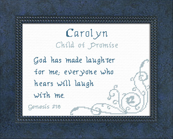 Name Blessings - Carolyn