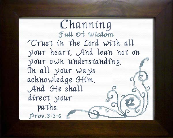 Name Blessings - Channing