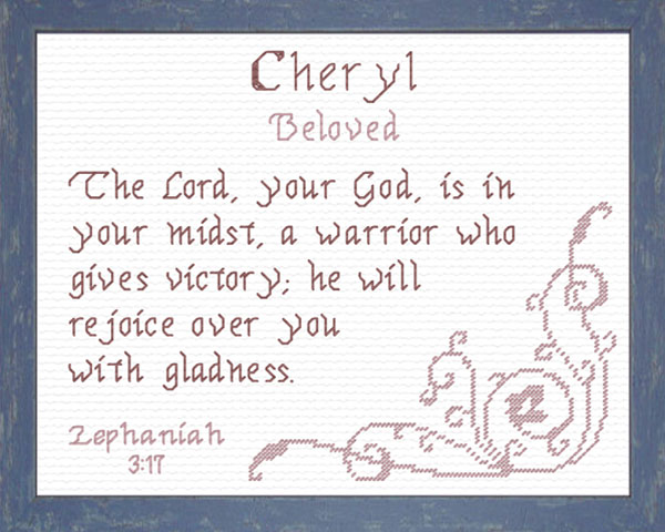 Name Blessings - Cheryl2