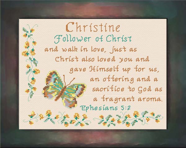 Name Blessings - Christine