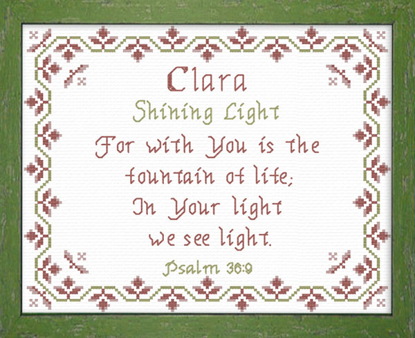 Name Blessings - Clara2