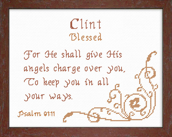 Name Blessings - Clint