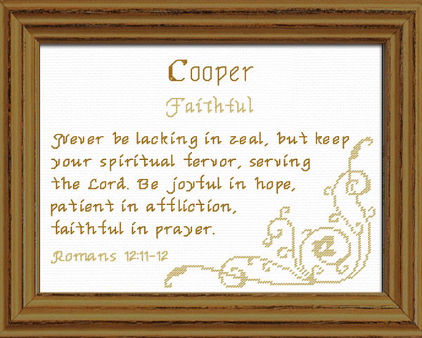 Name Blessings - Cooper2