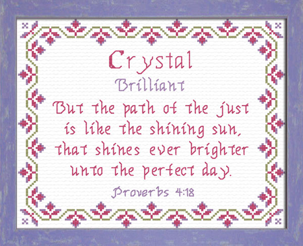 Name Blessings - Crystal2