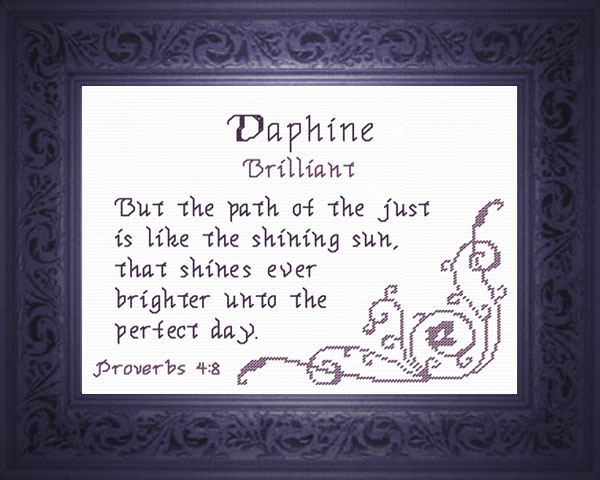 Name Blessings - Daphine