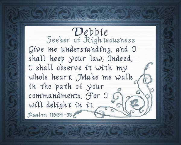 Name Blessings - Debbie