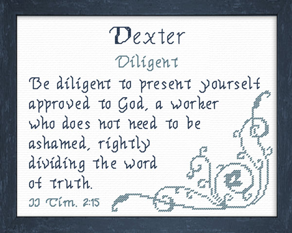Name Blessings - Dexter