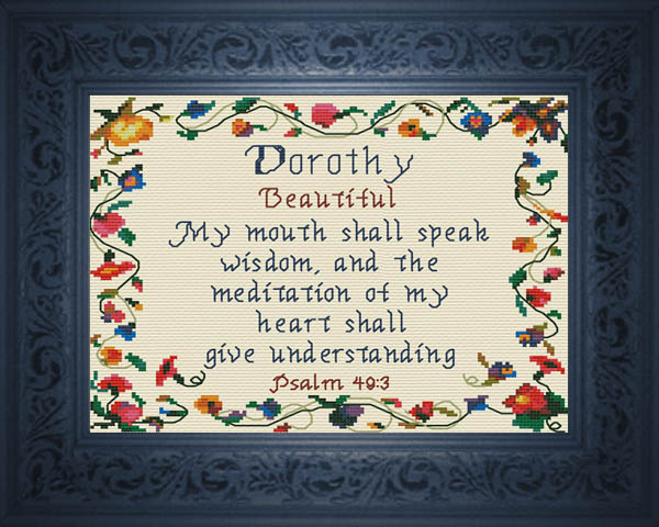 Name Blessings - Dorothy2