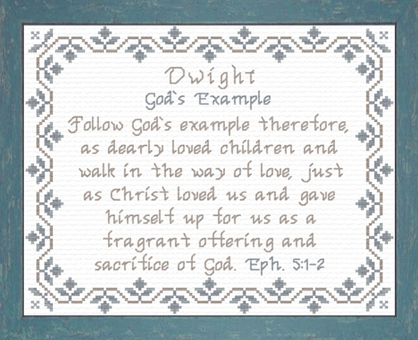 Name Blessings - Dwight