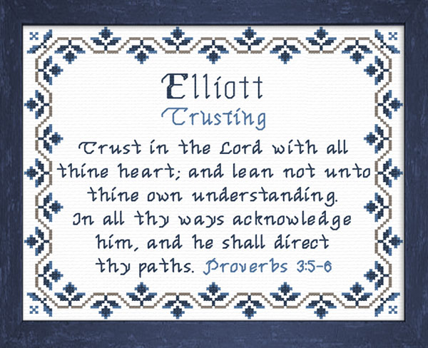 Name Blessings - Elliott3