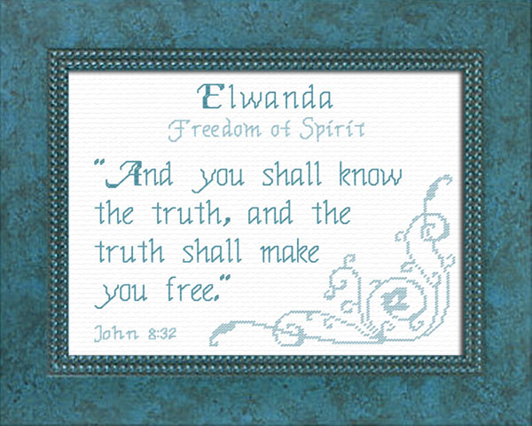 Name Blessings - Elwanda