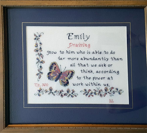 Stitched by Sylvia Stone