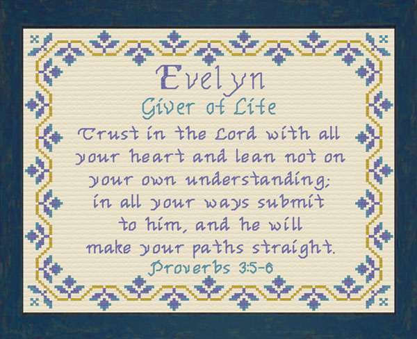 Name Blessings - Evelyn2