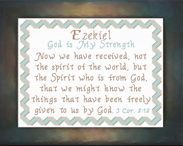 Name Blessings - Ezekiel