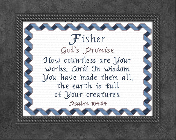Name Blessings - Fisher