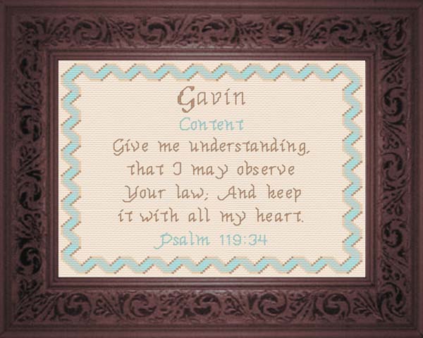 Name Blessings - Gavin