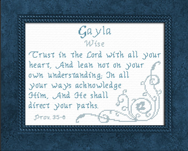 Name Blessings - Gayla