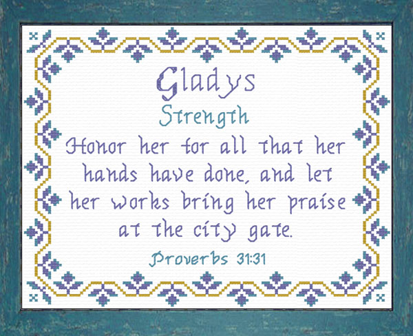 Name Blessings - Gladys