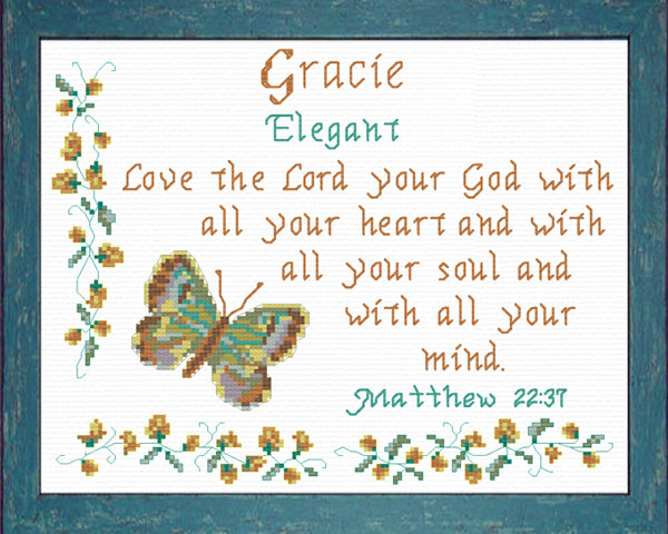 Name Blessings - Gracie