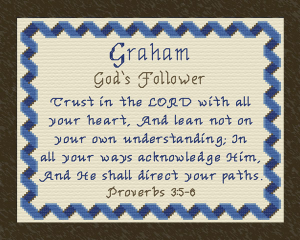 Name Blessings - Graham