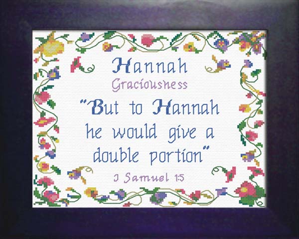 Name Blessings - Hannah4