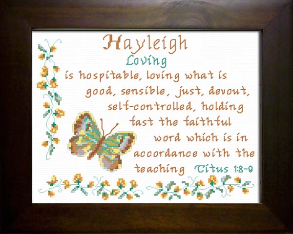 Name Blessings - Hayleigh