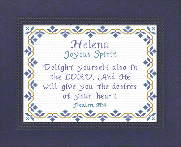 Name Blessings - Helena