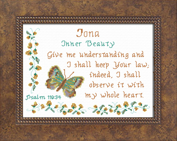 Name Blessings - Iona
