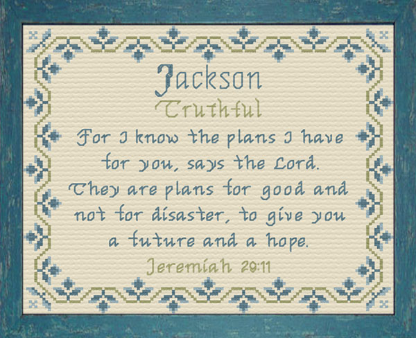 Name Blessings - Jackson2
