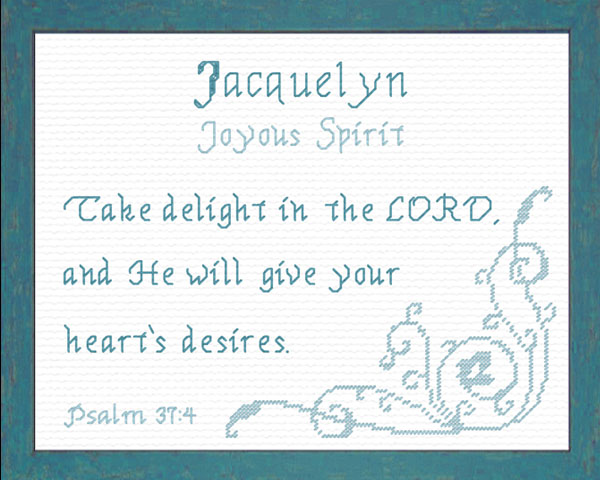 Name Blessings - Jacquelyn