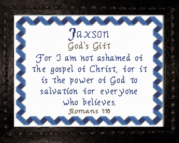 Name Blessings - Jaxson2
