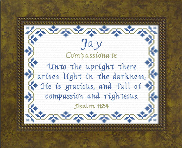 Name Blessings - Jay