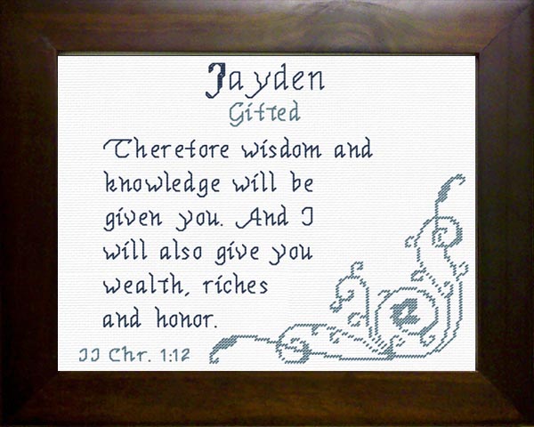 Name Blessings - Jayden
