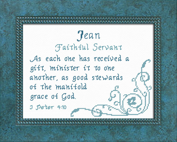 Name Blessings - Jean