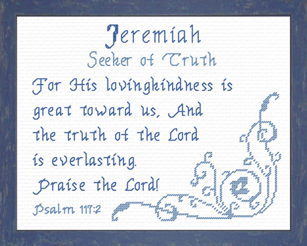 Name Blessings - Jeremiah
