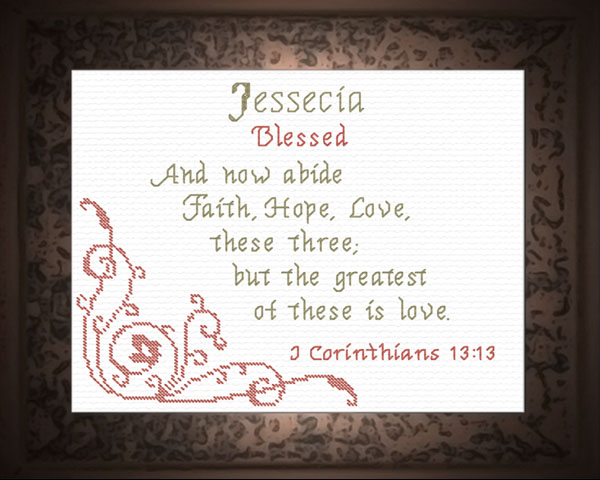Name Blessings - Jessecia