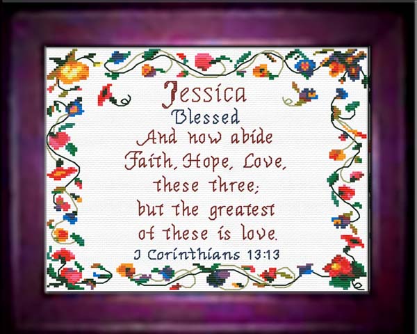 Name Blessings - Jessica