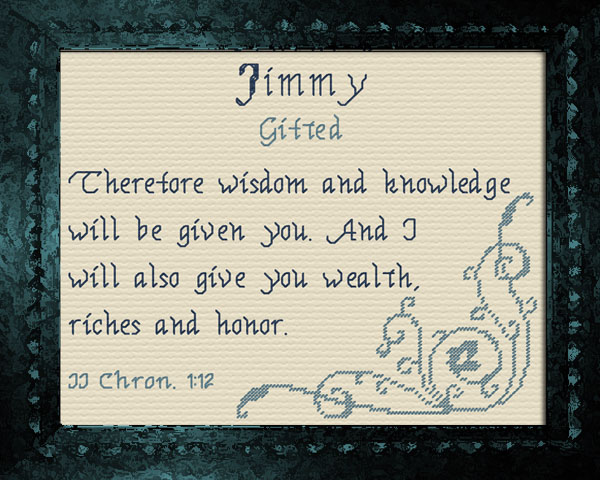 Name Blessings - Jimmy