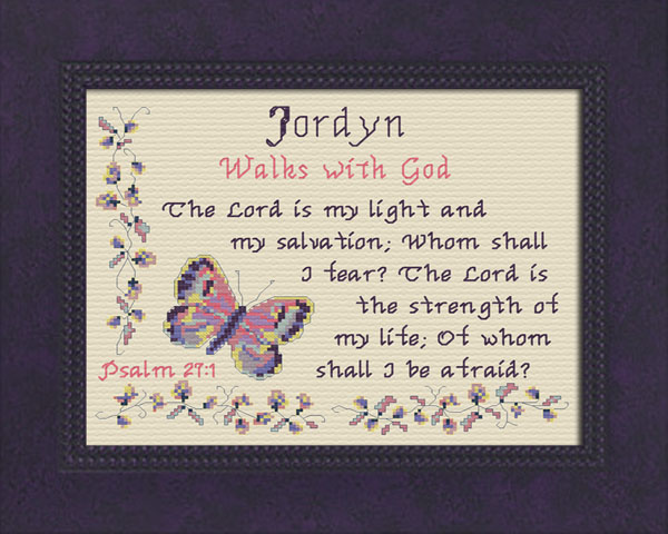 Name Blessings - Jordyn